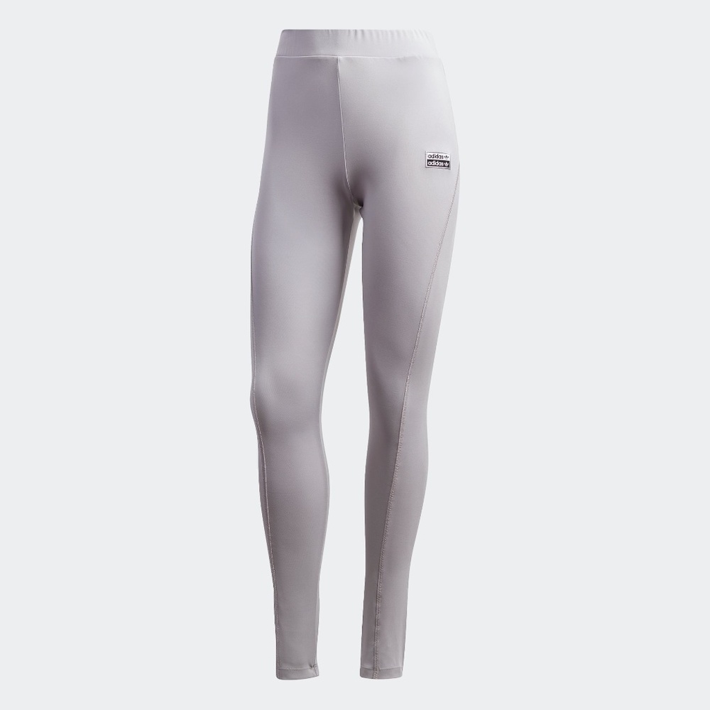 Adidas Originals Women’s Adicolor RYV high-waisted leggings in grey, Like New